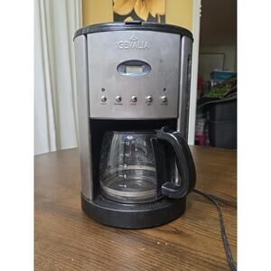 Gevalia Stainless Steel Black 12 Cup CM 500 Coffee Maker